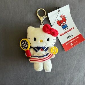 Sanrio * ST Me% series Hello Kitty Tennis outfit keychain